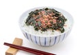 Japanese food, cooked rice with furikake