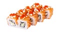 Japanese food is fresh and delicious sushi rolls Royalty Free Stock Photo