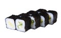 Japanese food is fresh and delicious sushi rolls Royalty Free Stock Photo