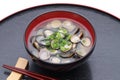 Japanese food, Miso soup of shijimi clam