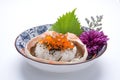 Japanese food rice with kani miso, crab