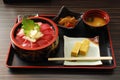 Japanese Food Set Meal Royalty Free Stock Photo