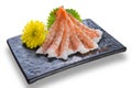 Japanese food sweet shrimp sashimi