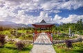 Japanese garden in Almaty