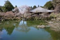Japanese garden in Daigoji temple, Kyoto Royalty Free Stock Photo