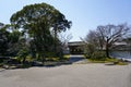 Japanese garden in Daigoji temple, Kyoto Royalty Free Stock Photo