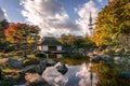 Japanese Garden Hamburg Royalty Free Stock Photo