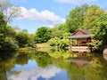 Japanese garden in Hasselt, Belgium.