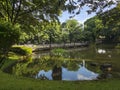 Japanese garden inside the Rizal Park in Manila