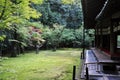 Japanese garden in the Koto-in temple- Kyoto, Japan Royalty Free Stock Photo