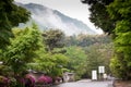 Japanese garden in Kyoto, Japan