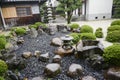 Japanese garden in Kyoto, Japan