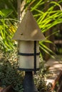 Japanese garden lantern Royalty Free Stock Photo