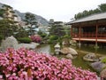 Japanese garden, Monaco Royalty Free Stock Photo