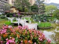 Japanese garden, Monaco Royalty Free Stock Photo