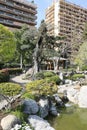 Japanese Garden, Monaco Royalty Free Stock Photo