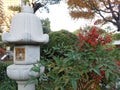 Details in the Japanese garden, Monaco Royalty Free Stock Photo