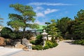 Japanese garden in Monte Carlo, Monaco Royalty Free Stock Photo