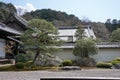 Japanese garden in Nanjenji temple, Kyoto Royalty Free Stock Photo