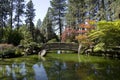Japanese garden Spokane Royalty Free Stock Photo