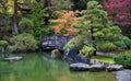 Japanese Garden Spokane Washington Royalty Free Stock Photo