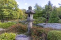 Japanese Garden in in Szczytnicki Park, exotic plants, Wroclaw, Poland