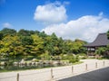 Japanese garden at Tenryuji Temple