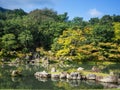 Japanese garden at Tenryuji Temple