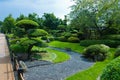 Japanese garden topiary