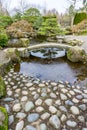 Japanese Garden Winter Reflection 7 Royalty Free Stock Photo