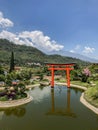 Japanese Garden view cottage at Batu