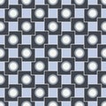 Japanese Geometric Square Belt Vector Seamless Pattern