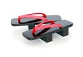 Japanese Geta Sandals Royalty Free Stock Photo