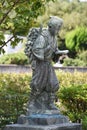 Japanese great man Kinjiro Ninomiya Takanori Ninomiya statue Royalty Free Stock Photo