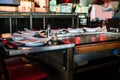 Japanese teppanyaki grill table setting