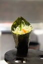 Japanese hand rolled sushi Royalty Free Stock Photo