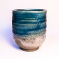 Japanese handmade pottery merchandise from Tokoname. Royalty Free Stock Photo