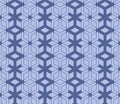 Japanese Hexagon Net Vector Seamless Pattern Royalty Free Stock Photo