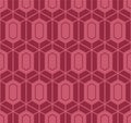 Japanese Hexagon Net Vector Seamless Pattern Royalty Free Stock Photo