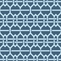 Japanese Hexagon Weave Net Vector Seamless Pattern Royalty Free Stock Photo