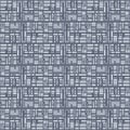 Japanese Horizontal Line Weave Vector Seamless Pattern