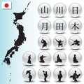 Japanese icons