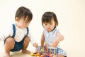 Japanese Infants Royalty Free Stock Photo