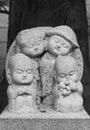 Japanese Jizo sculpture