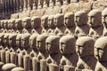 Japanese Jizo sculptures Royalty Free Stock Photo