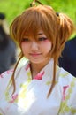 Japanese Kabuki Performer In Costume