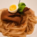 japanese kake udon noodles tasty, udon noodles food