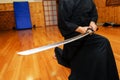 Japanese katana sword