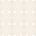 Japanese Kogin motif. Abstract seamless pattern.