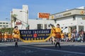 Japanese Kyoto Tachiba High School band show in the famous Rose Parade